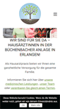 Mobile Screenshot of hausarztpraxis-buechenbach.de